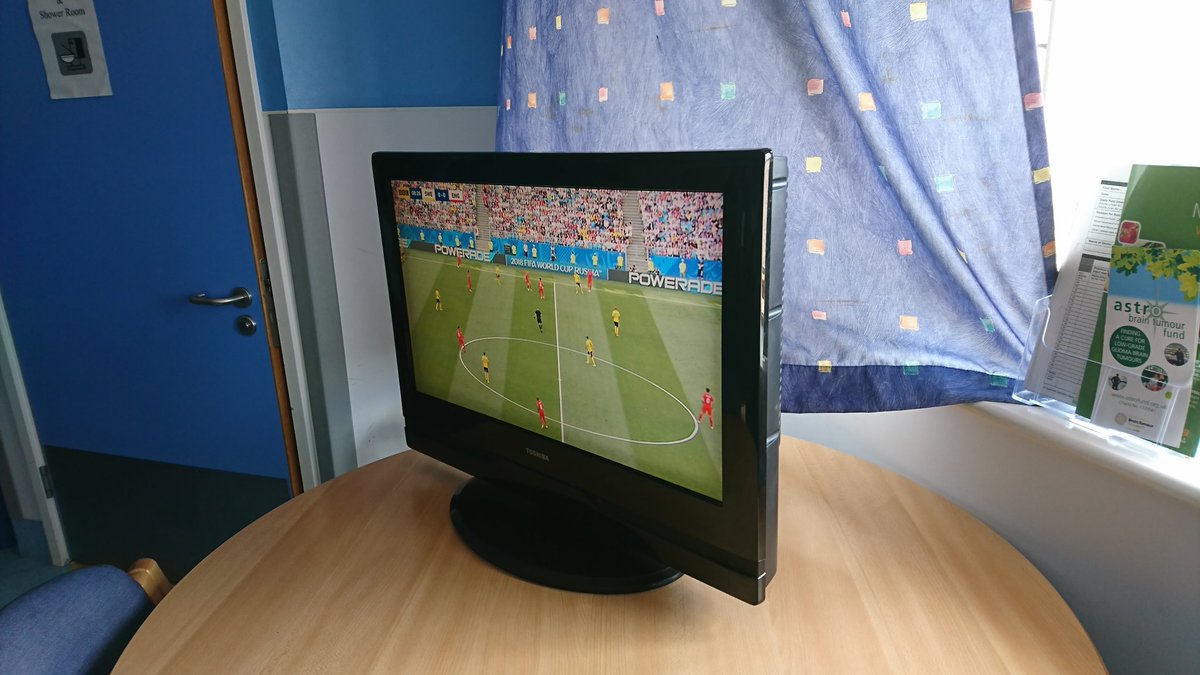 @BHR_hospitals <a href="/andyheeps/">@andyheeps.bsky.social</a> @curt0014 patient discharged 10am, back at 2pm to donate TV to Sahara B, #football fever on Sahara B