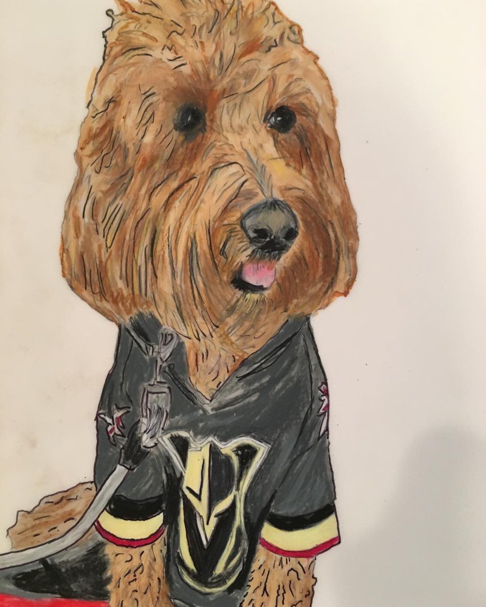 WinstonDaDoodle's tweet image. A heartfelt and humble thank you to @sunstone815 for creating this #fetching #artwork for my birthday! ⠀
.
#doggylove #luckydog #grateful #dogsoflasvegas #australianlabradoodle #doodlesofinstagram #australianlabradoodle #birthdaypresent #lasvegasliving #goknightsgo #VegasBorn