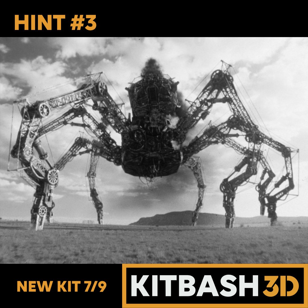 kitbash3d's tweet photo. FINAL HINT. New kit drops on Monday 7-9-18. Use code DAY1 to get 50% Off during the first 24 hours! 
...
#newkit #vfx #conceptart #mattepainting #archvis #architecture #3d #3dmodeling #unreal #3dassets #3dassetstore https://t.co/UGQ0kQ14Cv