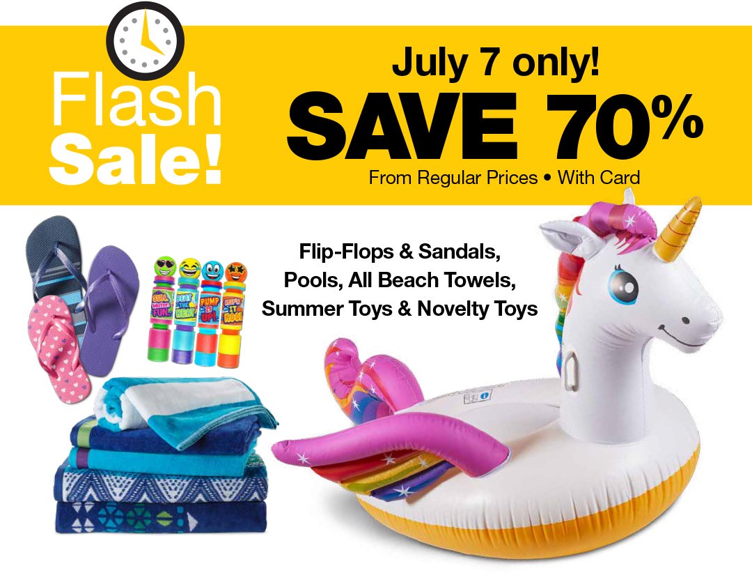 summer toy sale