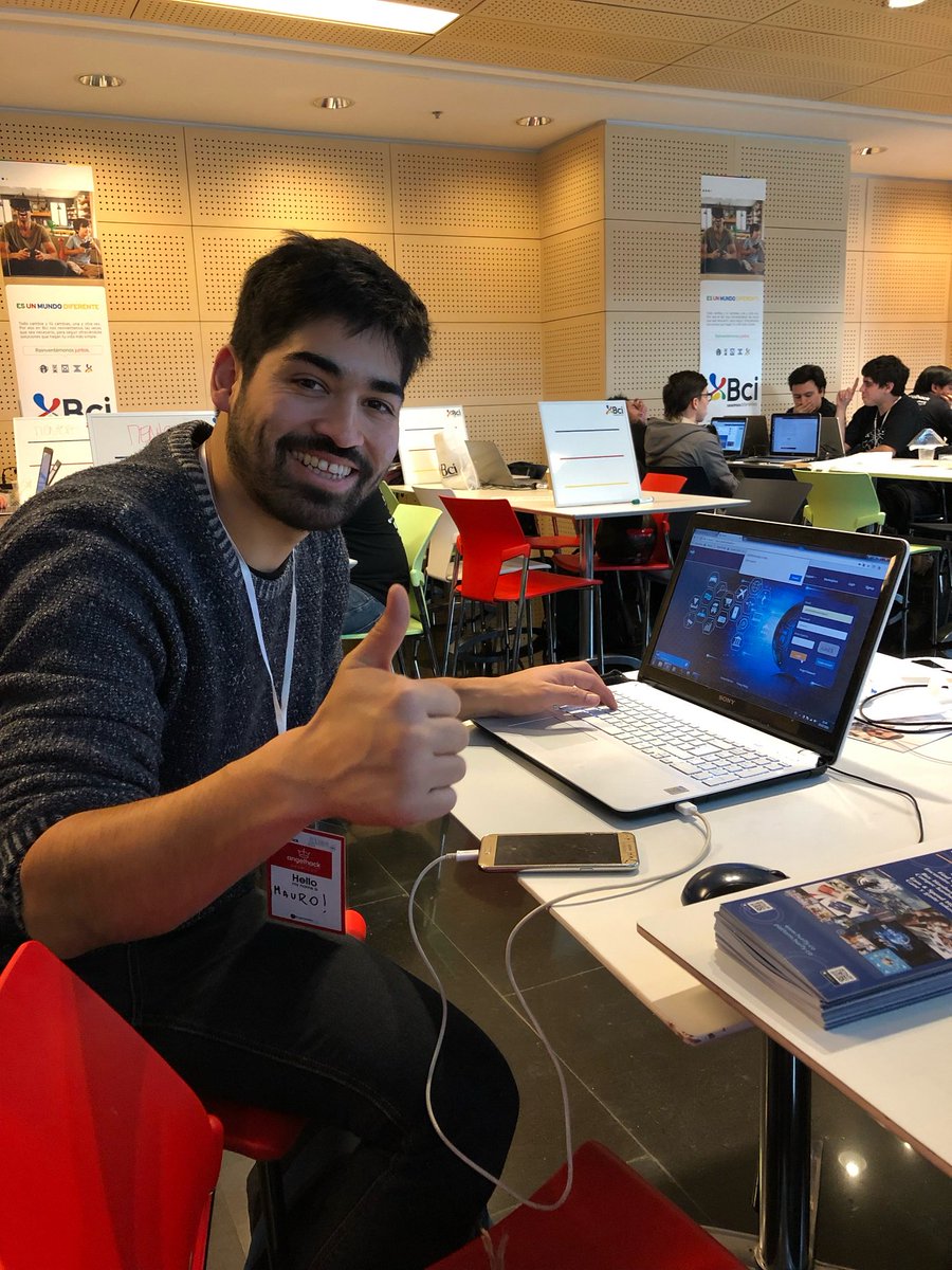 Hurify_hur's tweet photo. Straight from the action hub! #Santiago you are a great host and we are beyond amazed with the participants! Can't wait for the project pitches to start. #hurifyopenchallenge #hurifyhackathon2018 https://t.co/llwvdRNmFY