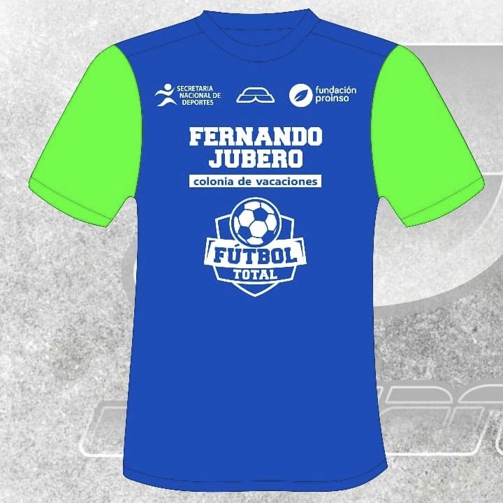 futboltotal_py's tweet photo. ¡Ya tenemos listas las remeras para la colonia de vacaciones!
PRIMER TURNO: 9 - 13 DE JULIO
Te esperamos el lunes 9 en el siguiente horario:
Primer horario:
Checklist y entrega de remeras: 08:15 a 08:45
Práctica: 09:00 a 11:00 hs. https://t.co/PHG5oUfz6P