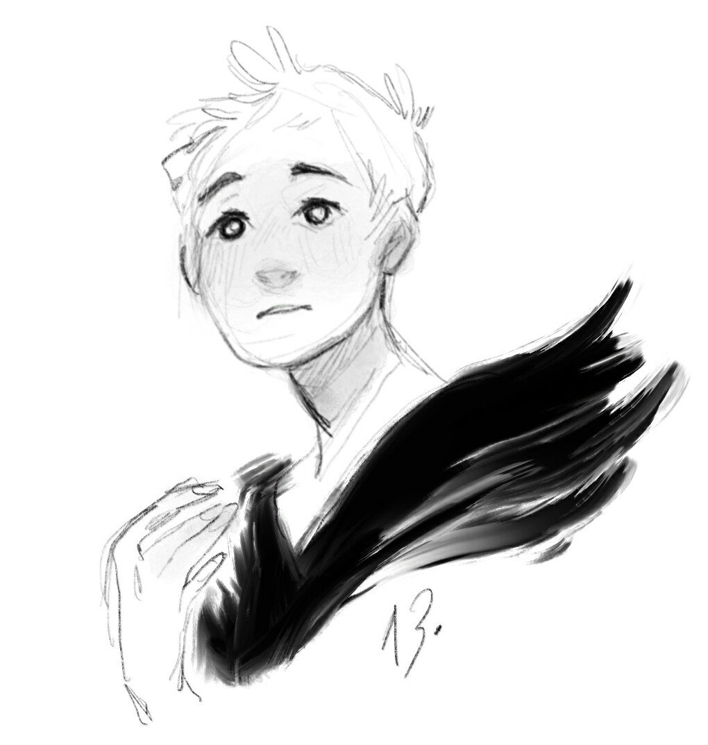 Did a quick sketch for @blankipur 's #drawthisinyourstyle ?? 