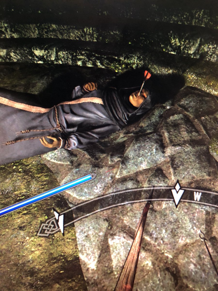 MrFabulousPlays's tweet image. A dragonborn walks into a bar. 2 dark mages stand up but immediately sit down... Why? Can you solve the riddle?  😂😂😂 
All of their associates had a similar experience if it helps. Skyrim VR’s realistic bow aiming is just too spot on for someone who loves archery 👌🏼#ToTheFace