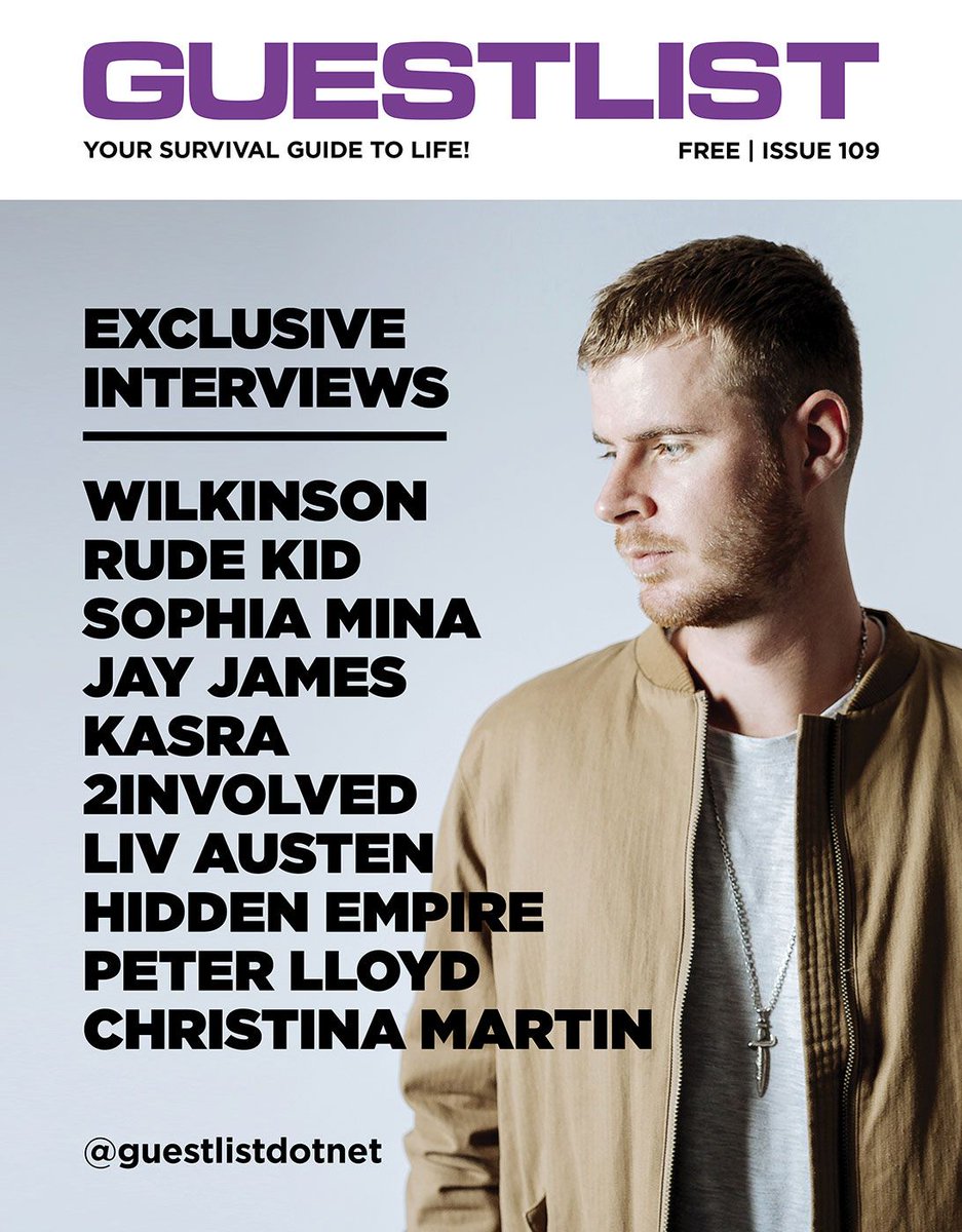 guestlistdotnet's tweet photo. Issue 109 with the #Realness. Your #SurvivalGuideToLife! https://t.co/4VDyzCmsYt #SurvivalGuide https://t.co/LfKW1659Sn