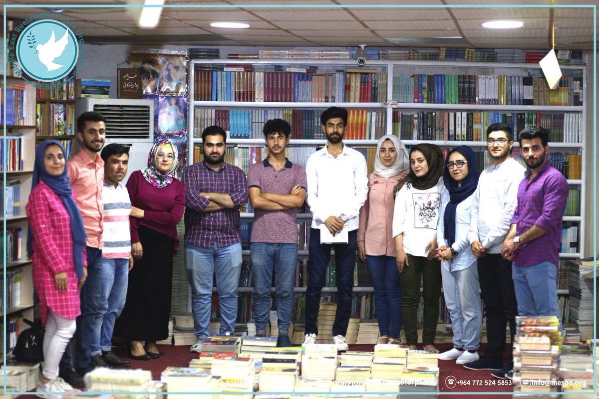MESPOforPeace's tweet photo. On 6/7 MESPO’s volunteers in #Halabja gathered. They discussed new and creative ideas about activities for peace day.
We are getting ready for peace day. Are you ready?
#MESPO #KIPC #Peaceday2018 https://t.co/7zZN7XMCJO