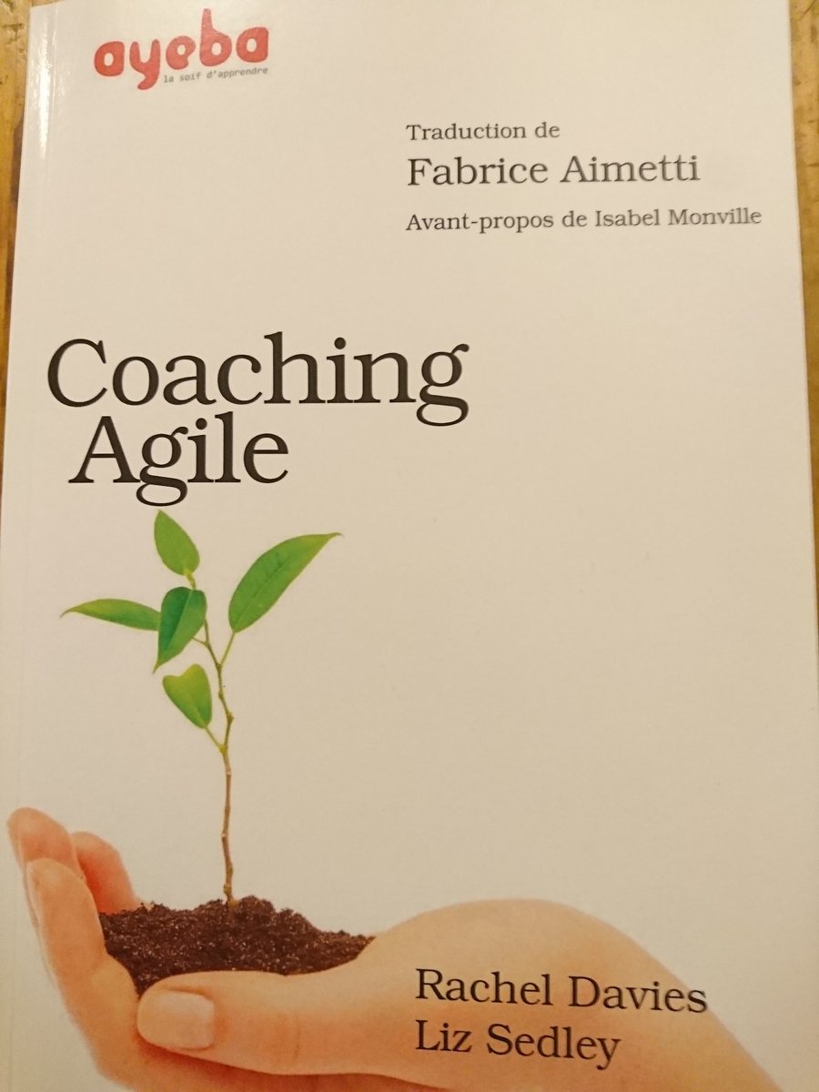 Linda_HD_'s tweet image. En retard comme souvent pour #VendrediLecture mais ce #coachingagile me plaît infiniment... À suivre 🤗