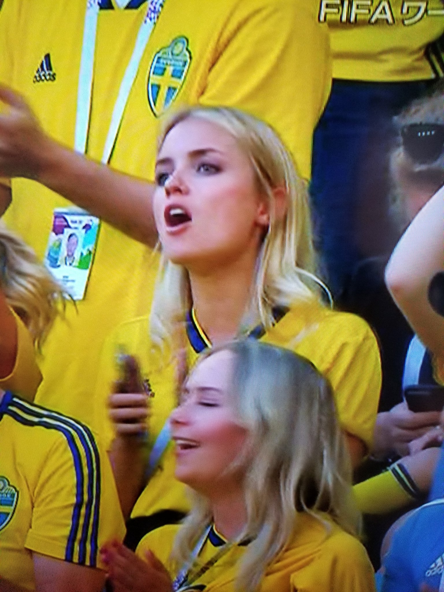 ぽん スウェーデン負けた でもサポーター部門は優勝かも ワールドカップ スウェーデン 北欧 色白 綺麗 美人サポーター 美女サポーター 付き合いたい 結婚したい T Co 8kr2sjxdri Twitter