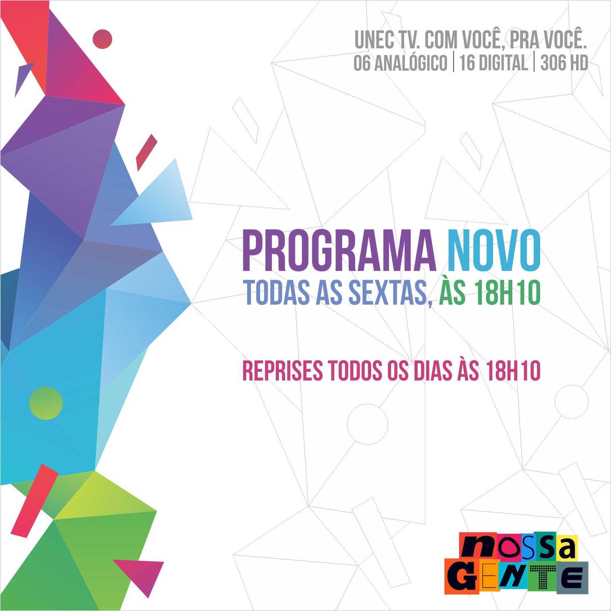 canalunectv's tweet image. NOSSA GENTE✅☑
.
As histórias dos nossos alunos são inspirações para nossas produções.  Nossa Gente, todos os dias às 18h10.
.
#unectv #comvc #pravc #nossagente #nossagenteunectv #sejaunec #somosunec #unecnasredes