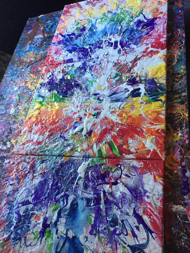 adamzafrian's tweet image. in rainbows progress