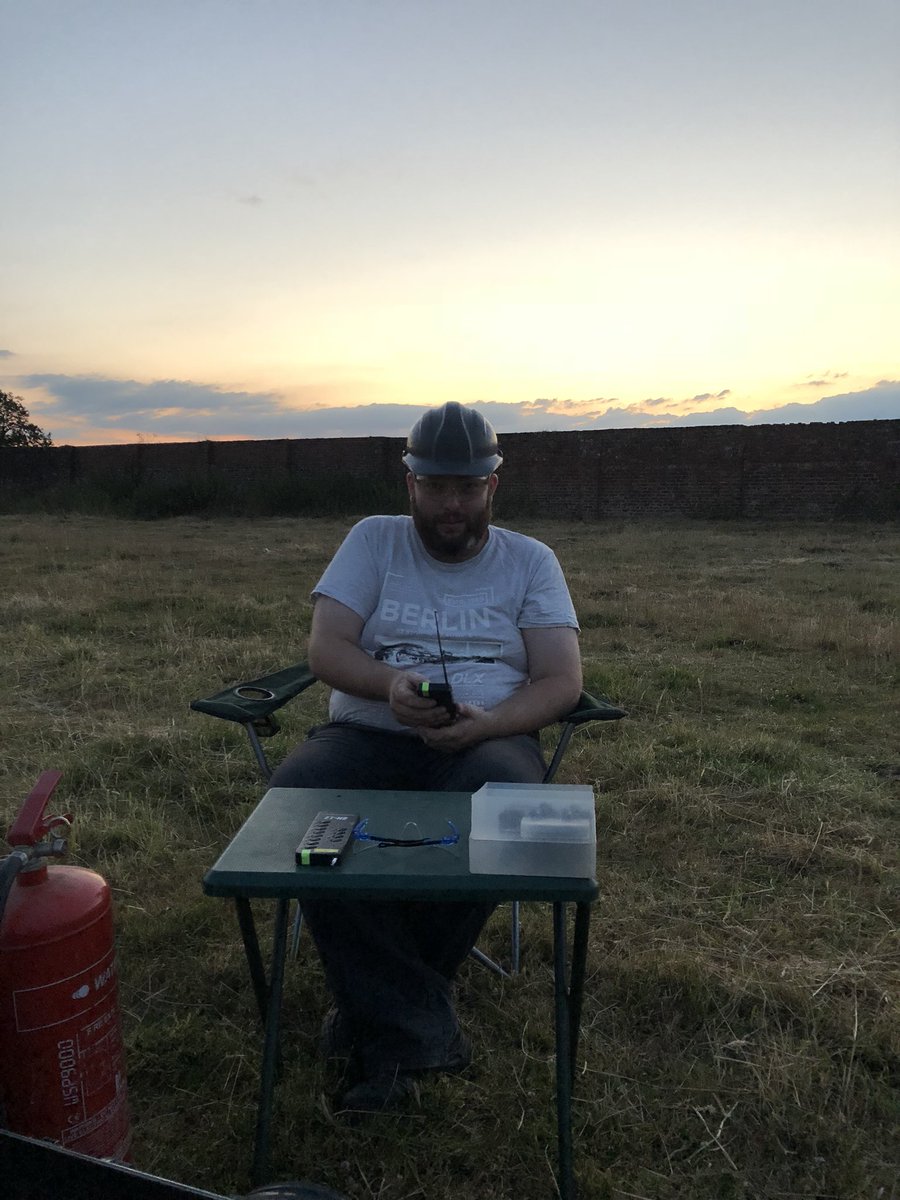 AuroraPyro's tweet image. All set up and ready at @Thirskpicnic. Half an hour to go till the big finale and Jack is ready to go!