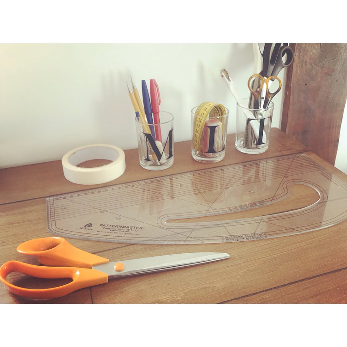 mylittlethistle's tweet image. Here at My Little Thistle HQ, I use several #tools in the process of making your orders! These are super important to make sure that each item fits beautifully ☺️ My trusty #patternmaster is the most used tool, it helps me to #patterncut accurately!

♡ Jess, MLT