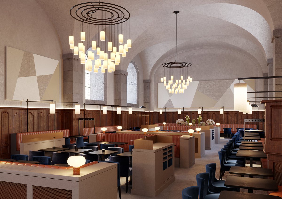 Primyris_studio's tweet photo. @Primyris_studio réalise les #perspectives3D de la brasserie haut de gamme "Le Grand Réfectoire" et du bar "L'officine" localisé au  @GrandHotelDieu de la @villedelyon . Un plaisir de voir nos #visuels3D dans les médias:
-le progrès : https://t.co/2BFo686iMX
-... https://t.co/KNdqXf4Uq8