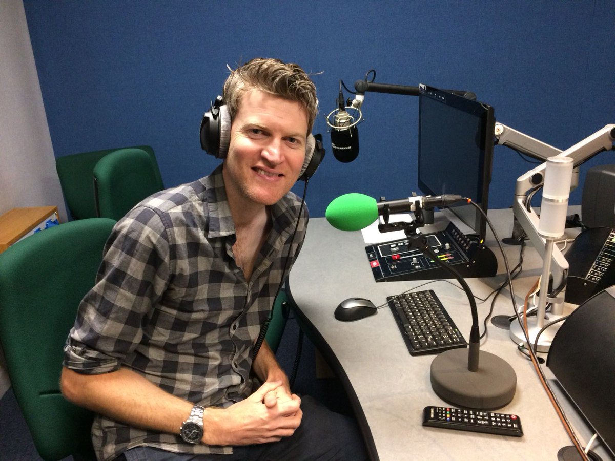 ColBonnington's tweet photo. Having a break from my new daddy duties this morning to join my friend and work colleague Damian Smith to speak with Andy Ball on Saturday Breakfast, on BBC Radio Merseyside about my children's books. My part starts 1hr 32mins and 30secs in at: https://t.co/nwdIhlVLC5 https://t.co/F0PdXdUWfc