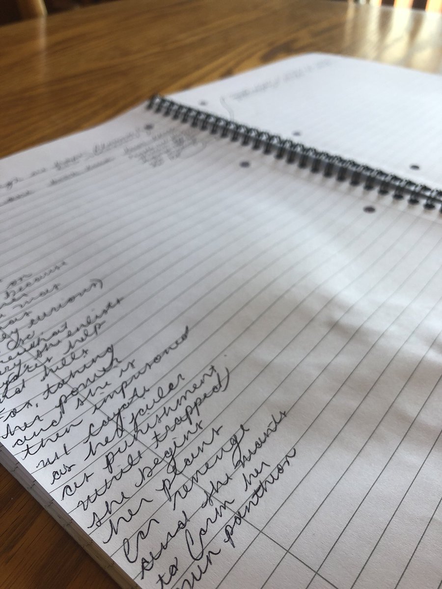 Planning to plan my villains arc for my next project #amwriting