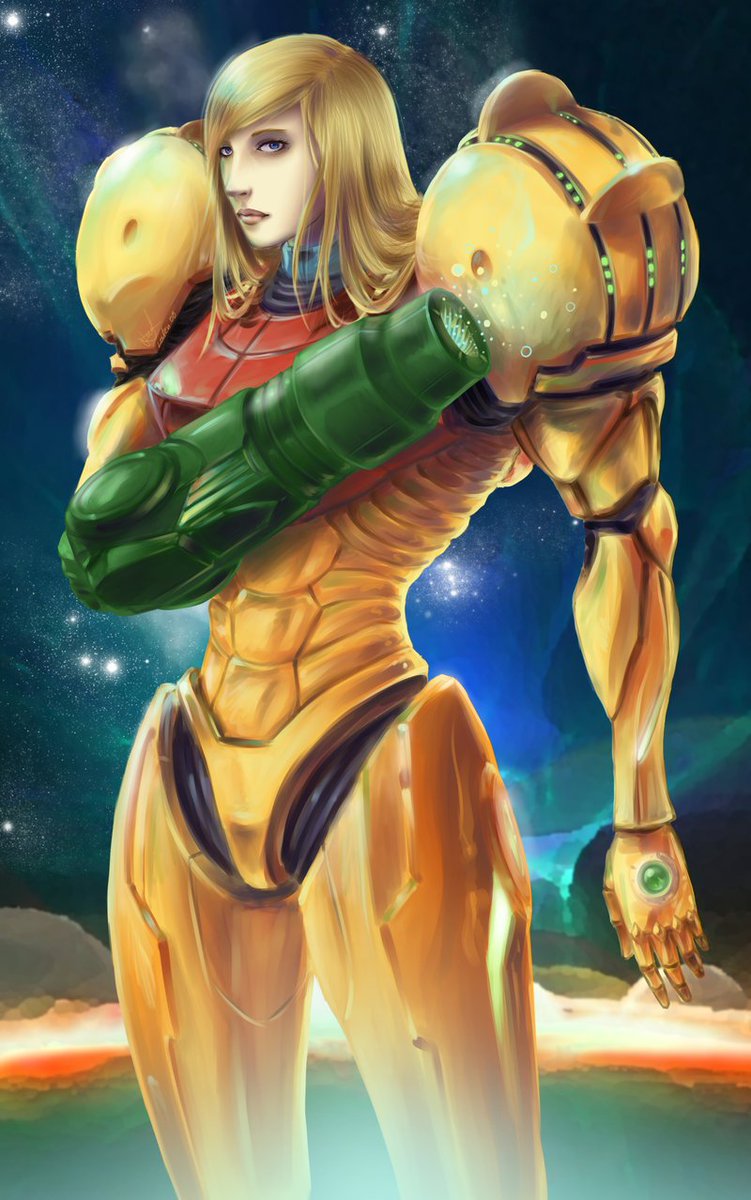 Metroid art by louten. 