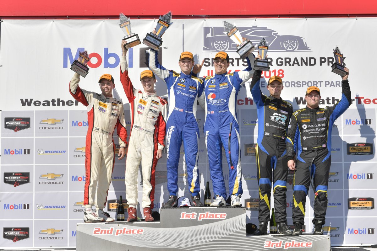 The 🏁 has fallen for the <a href="/continentaltire/">Continental Tire</a> SportsCar Challenge <a href="/CTMPOfficial/">CTMP</a>!

GS &amp; Overall Winner: No. 60 <a href="/ROUSHPerf/">ROUSH Performance</a> Mustang

TCR: No. 77 <a href="/CompassRacing/">Compass Racing</a> <a href="/Audi/">Audi USA</a> 

ST: No. 81 <a href="/bimmerworld/">BimmerWorld</a> <a href="/BMWMotorsport/">BMW M Motorsport</a>