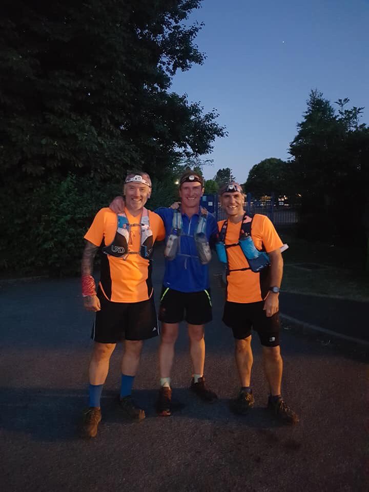 johnreynolds400's tweet image. And we are off #sunchaserun 21 Miles, done it daylight now got company to do it through the night #trialrunning