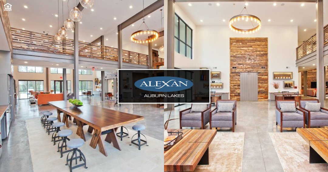 AlexanAuburn's tweet photo. Enjoy top notch #communityinteriors during your next gathering with friends this #summer Take a tour of our beautiful #luxurycommunity at #AlexanAuburnLakes #luxuryapartmentsinspringtx today! https://t.co/JYPUMae7c7 #residentfun https://t.co/euYbJtIawz