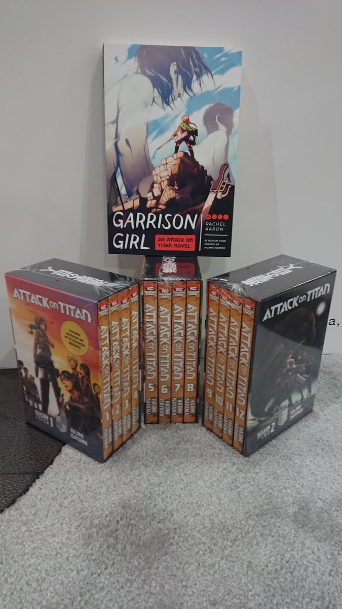 Attack on Titan Season 2 Manga Box Set by Isayama, Hajime