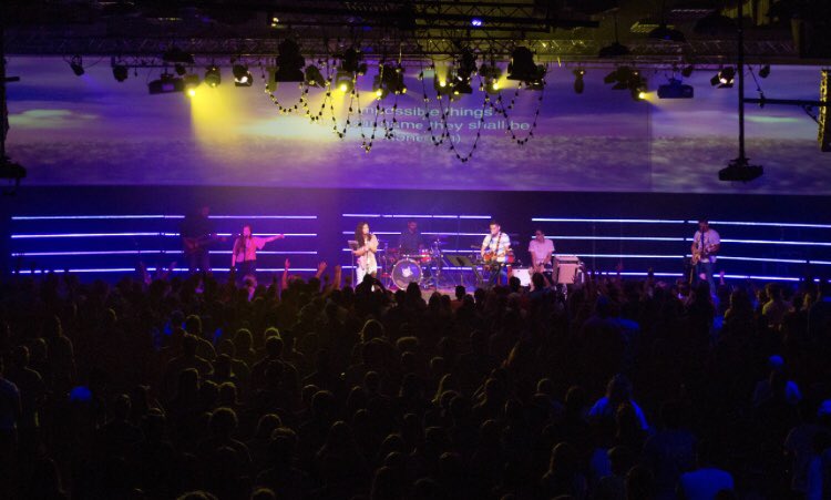 VerticalPraise2's tweet photo. What an amazing week at @highlandlc! It was such an honor and a privilege to be able to lead worship at Journey Camp! Until next time Friends! We love you! Continue to pursue Jesus with all your heart. https://t.co/LLjoLWknDA