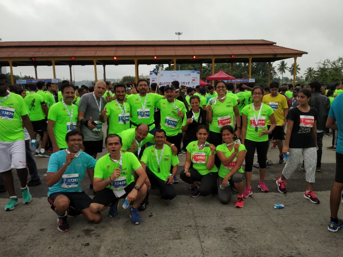 elitaBhaag's tweet photo. #BhaagElitaBhaag athletes @Bengaluru10K . #SundayMotivation. #Learn2Run batch #10K is new normal. https://t.co/ixoVTMq0Ry