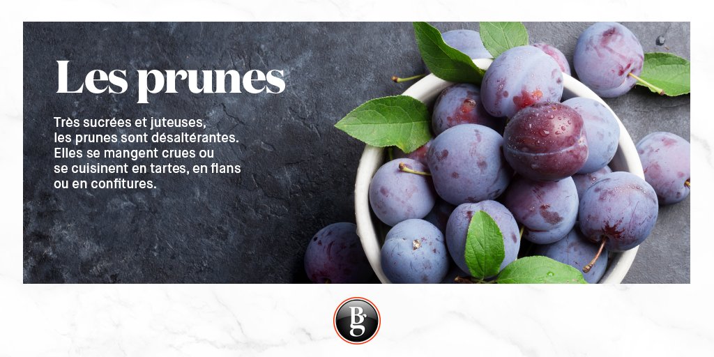 🔎 Zoom produit de saison : les prunes

#BottinGourmand #Prunes #Zoomproduit #Gourmand #Summer #Fruits