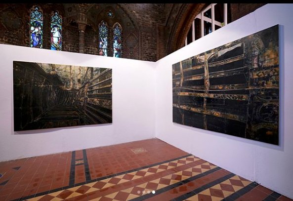 We are open 1-6pm daily until 15th July! Come see what this years artists have been working on over the course of the year! #Kristinachan