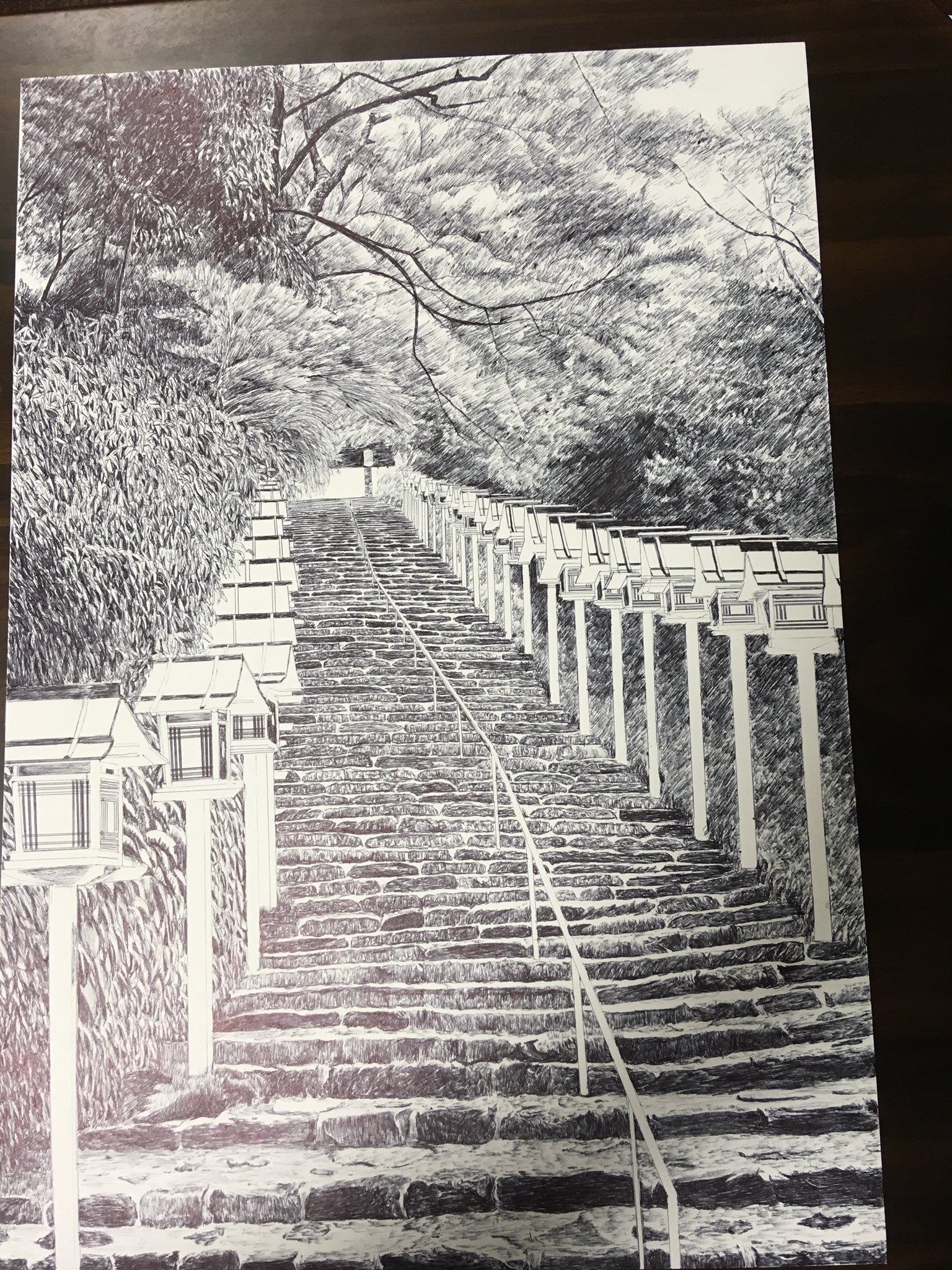 チャンポン𝕏ボールペン風景画 on X: 