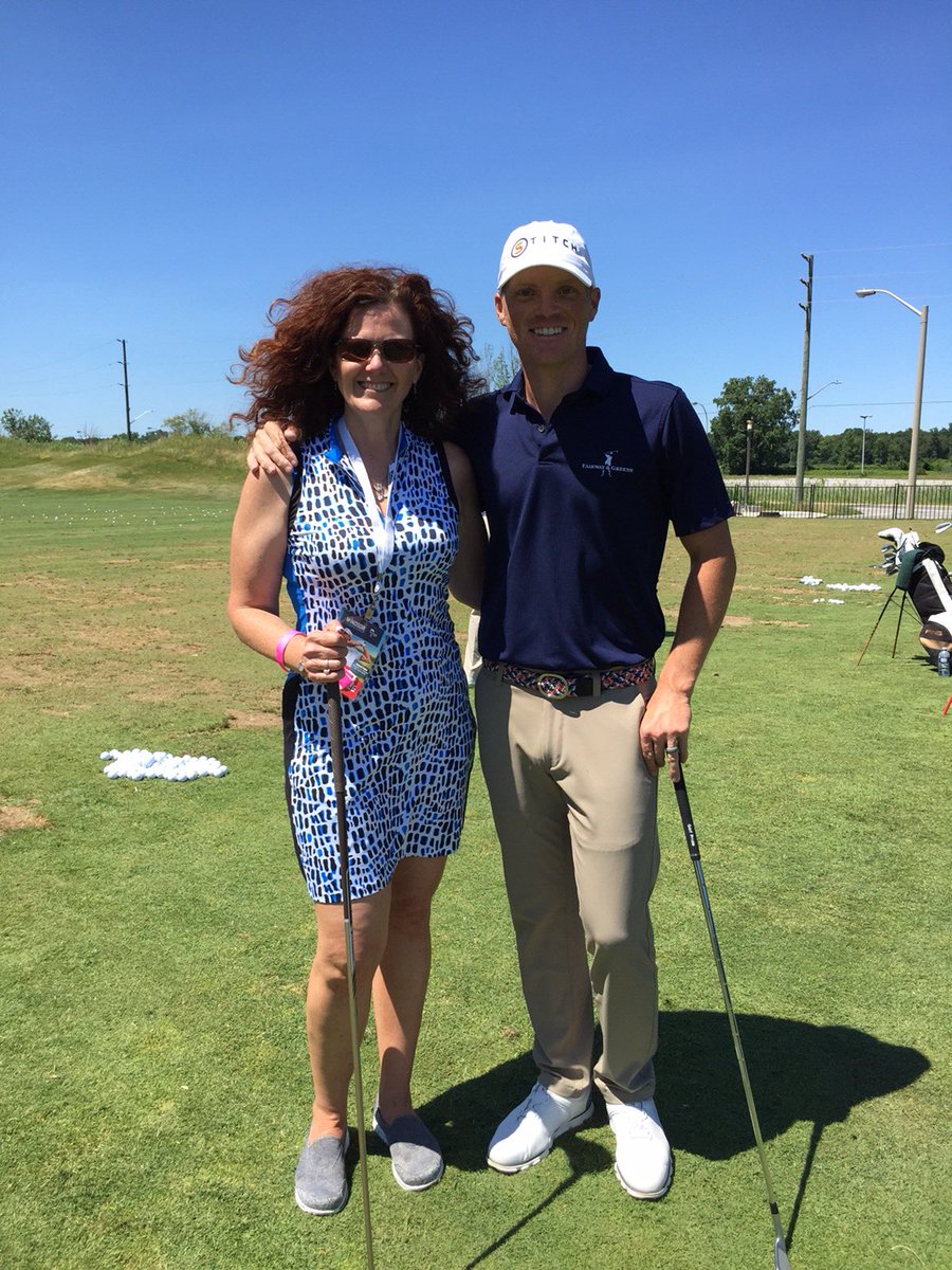 Thank you <a href="/STCLAIRALUMNI/">St. Clair Alumni</a> for sponsoring the fabulous #golf clinic today @YQGChampionship <a href="/PGATOURCanada/">PGA TOUR Americas</a> Game changer tip from this personable, funny &amp; sweet southern gentleman!  #YQG Im ready to be <a href="/StClairCollege/">St. Clair College</a> honorary #alumni lol
