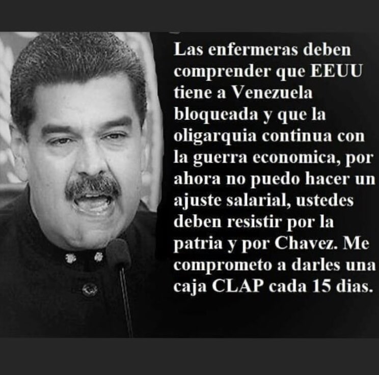 Quintero0119's tweet photo. @NicolasMaduro  cada día lo estás matando por todos lado no te da pena y que el legado de Chávez https://t.co/lSoUjTZt7S