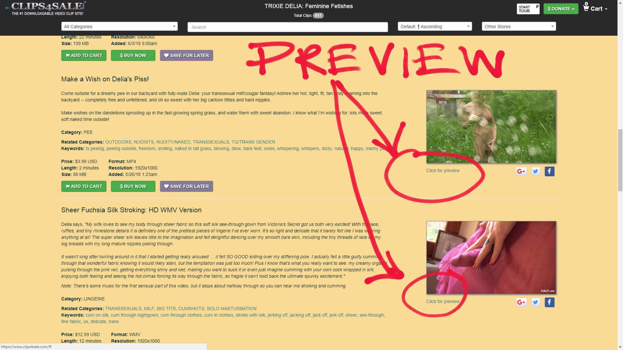 Delia DeLions on Twitter: quot Browsing our #Clips4Sale store is a fun