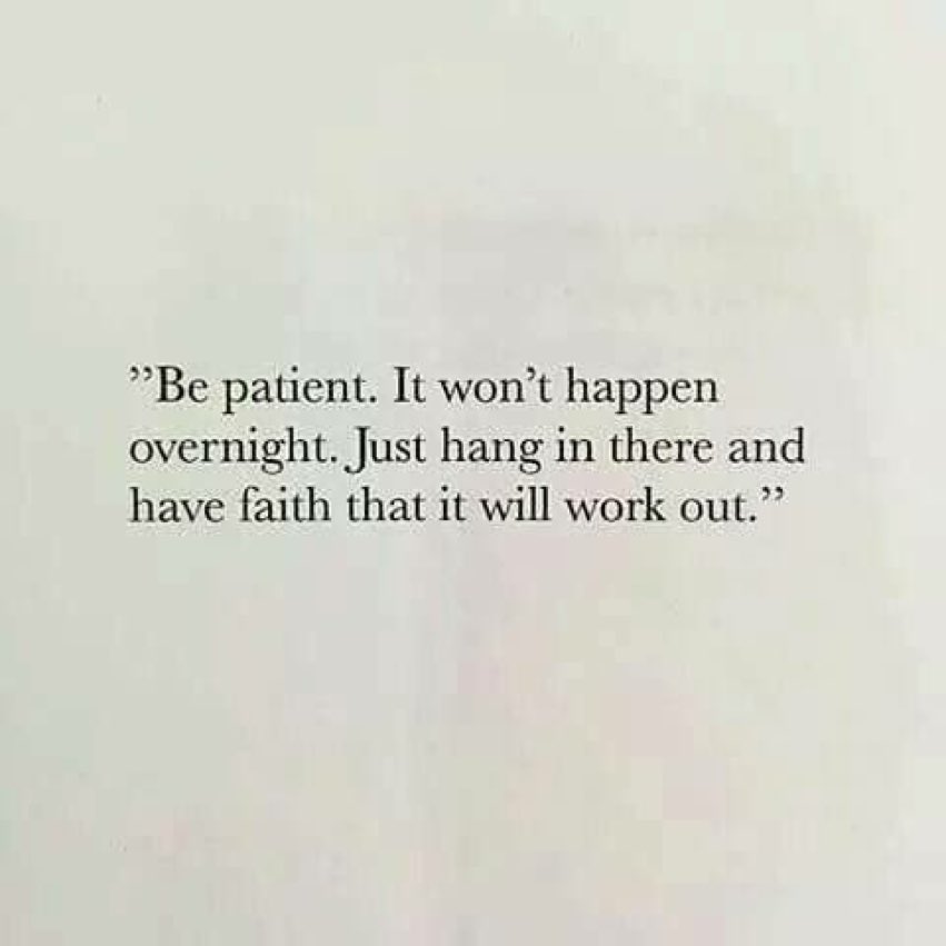wordstionary's tweet image. Be patient.