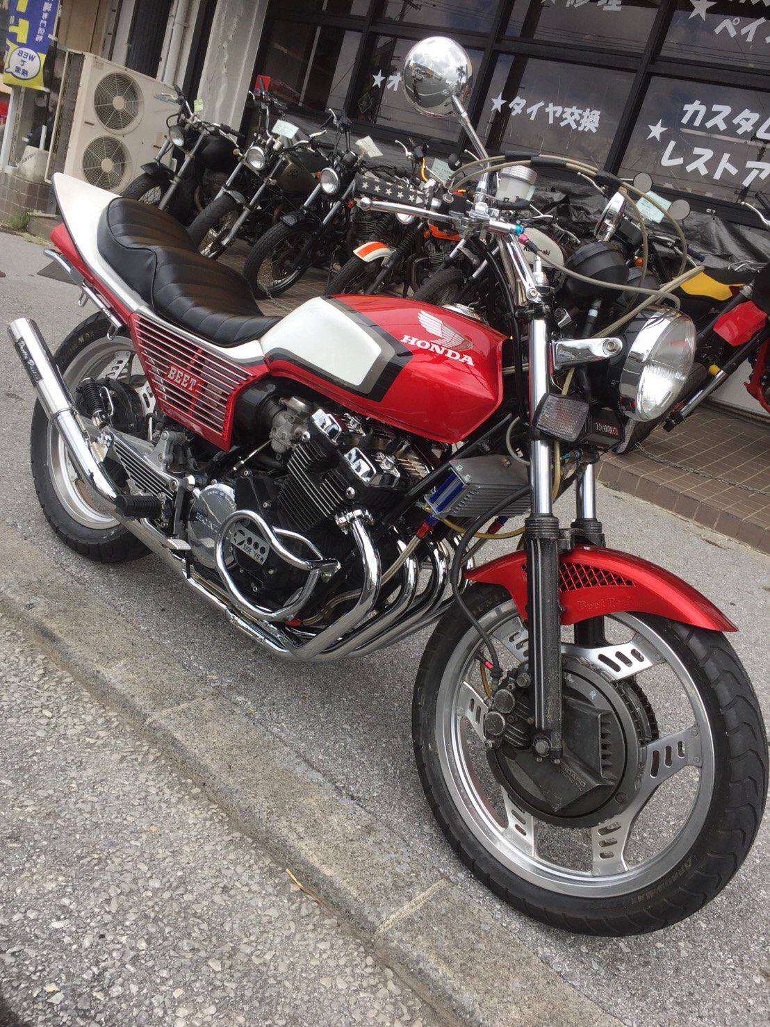 cbx400f ガニマタブレッド