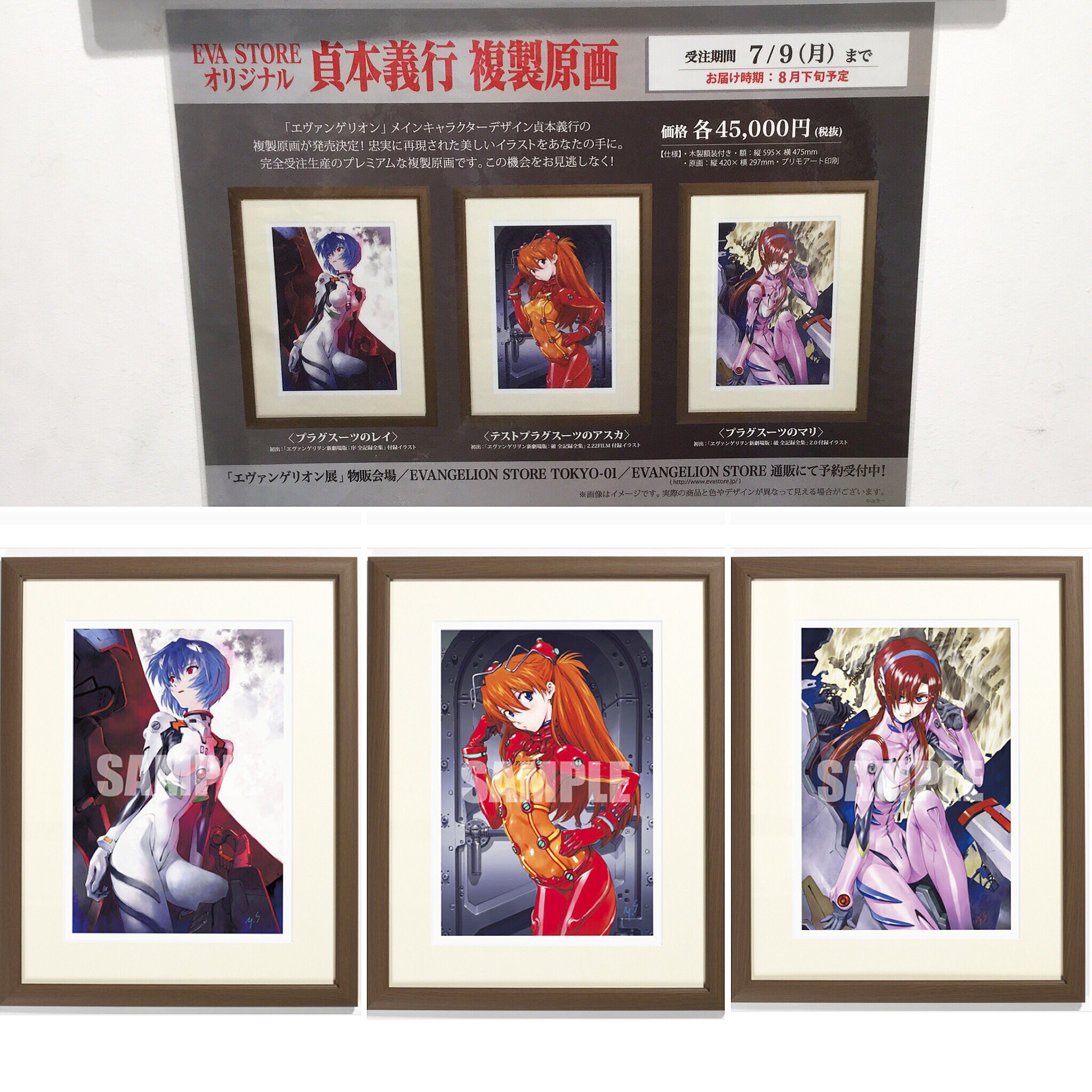 エヴァンゲリオン展 限定 複製原画 アスカ エヴァ | www.tspea.org