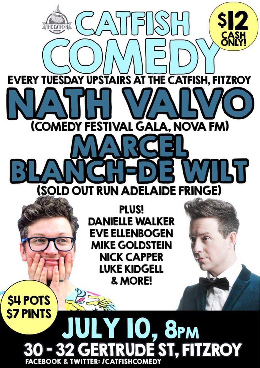WhySoFew's tweet photo. 7 named spots (incl MC) - 2 Women π #WhereAreTheWomen #Melbourne #Comedy #AustralianComedy #DiversityIsPossible https://t.co/vl0E6R9EQZ