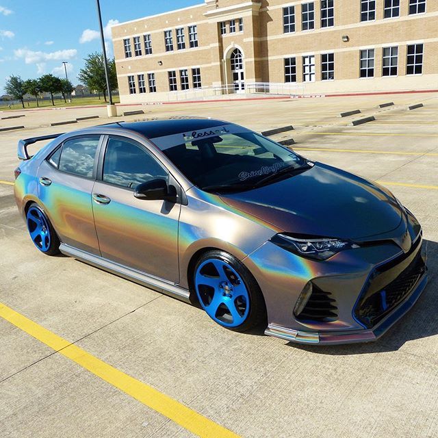 ShineGraffix's tweet photo. One more 😎
#fullwrap #wrap #3m1080 #psychedelic #rotiform #wheels #rotiformtmb #stancenation #corolla #Corollasociety #corolla2017 #corollagram #corollanation #11thgencorolla #lowcorolla #toyotanation #toyotacorolla #stance #corollagang #corollanatio… https://t.co/P2D7pg8YX1 https://t.co/eoYyTGZGO4