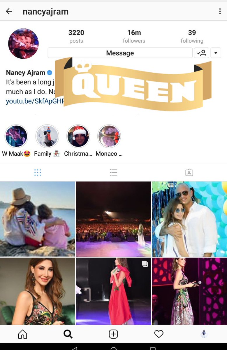 AYA3jram's tweet photo. @NancyAjram 
Congratulations nanoous the most followed artist in the middle East 😍💪♥️ https://t.co/n8ivu2trrP