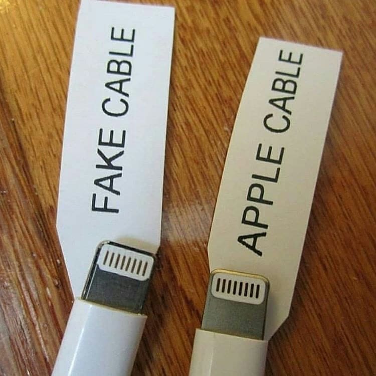 bringitorc's tweet photo. Difference between fake and real apple cable. Hope you will not be fooled next time.😀 Share with your friends!👍🏻
Follow us for more!
#bio #bringitorc #cable #apple #fake #real #finally #tech #technology https://t.co/qmmTHKrmm8