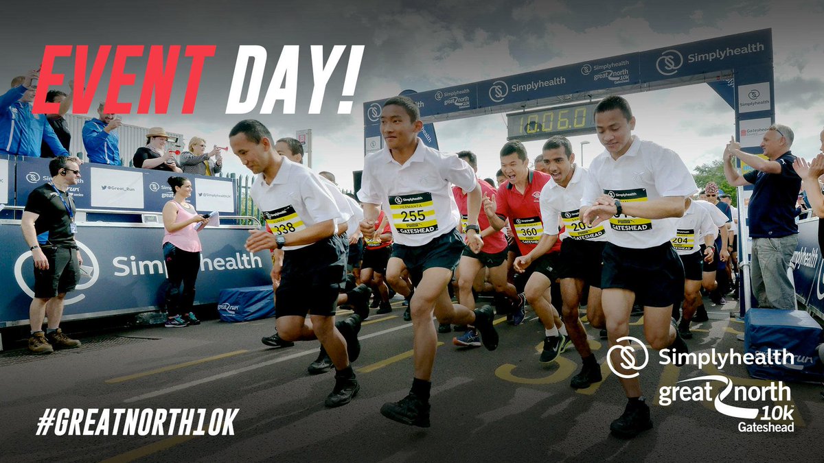 It's here! Good luck to everyone taking part in <a href="/SimplyhealthUK/">Simplyhealth</a> #GreatNorth10k today 🎉

Thanks for coming to our 10th birthday party, we can't wait to celebrate with you all!🎈