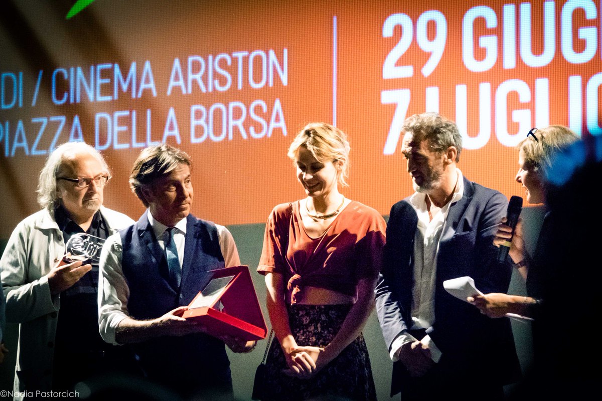 Premiazioni @Maremetraggio #PiazzaVerdi #Trieste #7luglio2018
#laportarossa