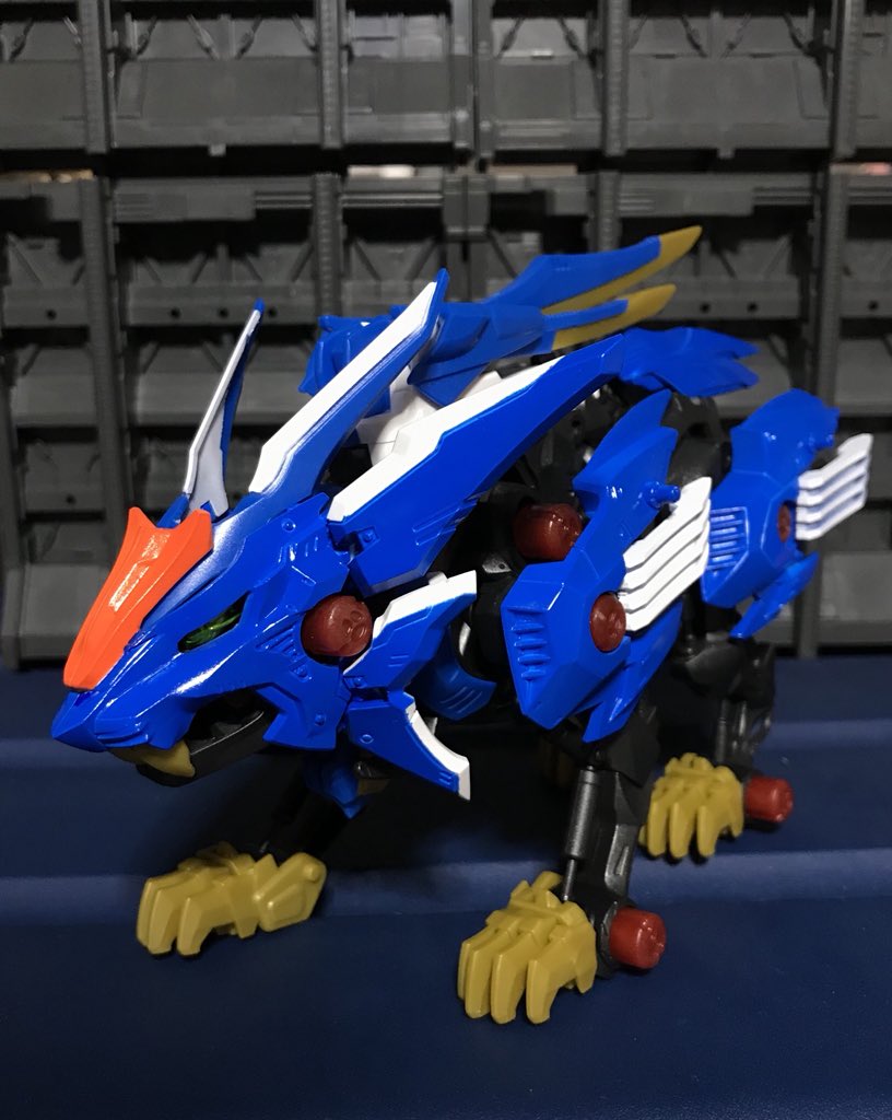 そっしー Di Twitter ワイルドライガー完成 ブレードライガー風に仕上げました ゾイドワイルド