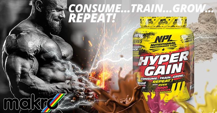 MakroDeals's tweet photo. CRAZY SPECIALS COMING YOUR WAY AT MAKRO FROM 1 JULY 2018 - 30 SEPTEMBER 2018!!
NPL HYPERGAIN 1KG !!!ONLY R100!!!
#makro #bigonlife #smallonprice #npl #massgain #hypergain #musclegain #gym #supplements #fitness https://t.co/XHYcNiUG4R