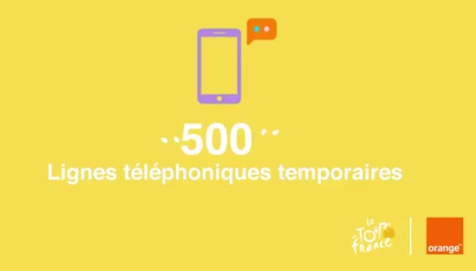 #TDF2018

Le saviez vous ? 

<a href="/orange/">Orange</a> sur le Tour, c'est:

- 220 km de fibre
- 500 lignes téléphoniques
- 1.4 million de mins de connexions internet

<a href="/BelalaC/">Christian Belala </a> <a href="/ChristineBlanc2/">Christine Blanchot</a>
<a href="/Flochjf/">Floc'h Jean-Francois</a> <a href="/leTourdeFranz/">Le Tour de Franz</a>
<a href="/hlakkache/">H</a> @presseoran
<a href="/ydelegue/">Yvan Delègue</a>
#OrangeEventSolutions
👇
orange.com/fr/Press-Room/…