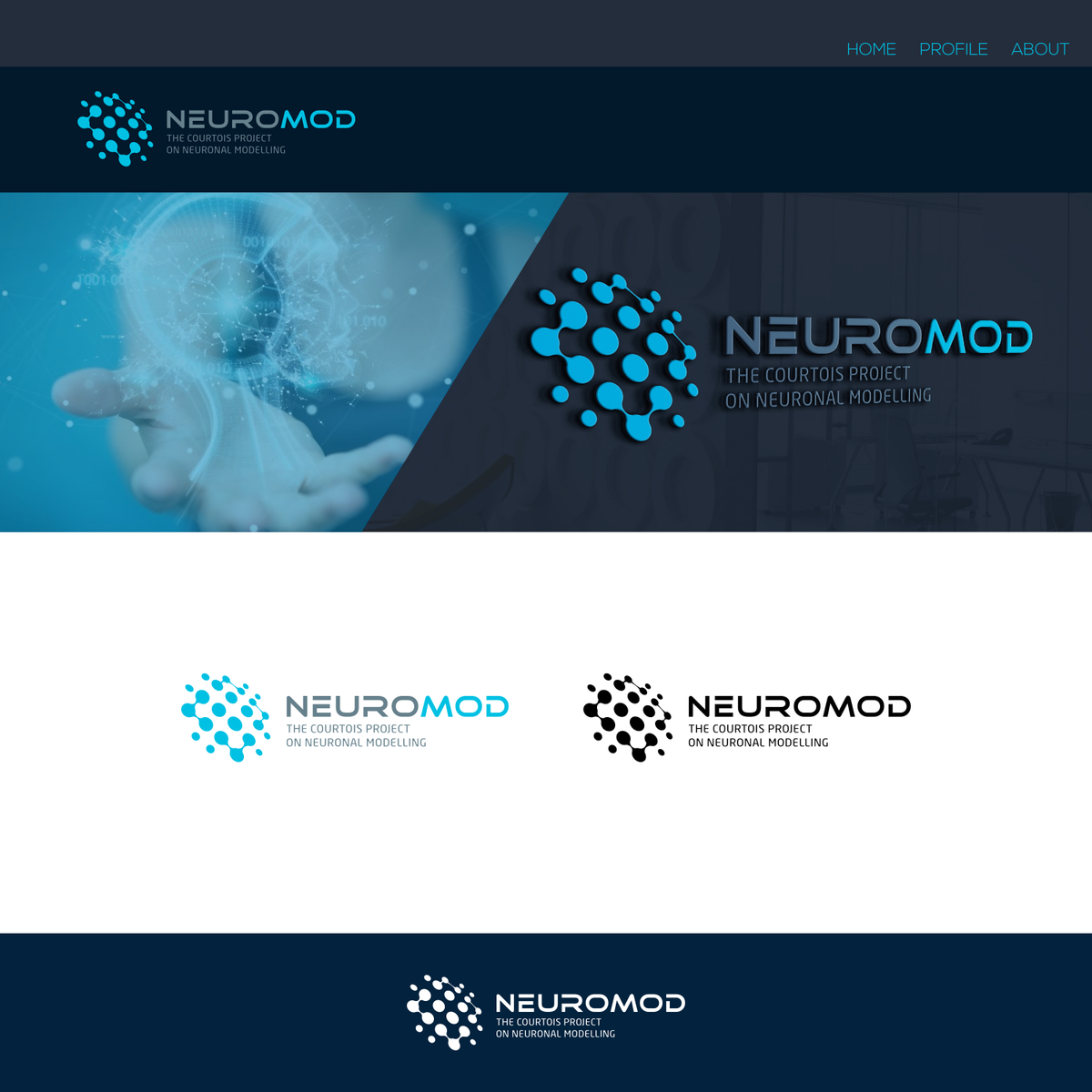 ShoolinD's tweet photo. Logo designing for NeuroMod. The Courtois Project on Neuronal Modelling. Courtois Project for neuronal modelling, a private-based science initiative #LogoDesign #artificalintelligence #NeuralNetworks #GraphicDesigner #SundayMotivation #MarketingDigital #Science #neuroscience https://t.co/r6IG6CwpbK