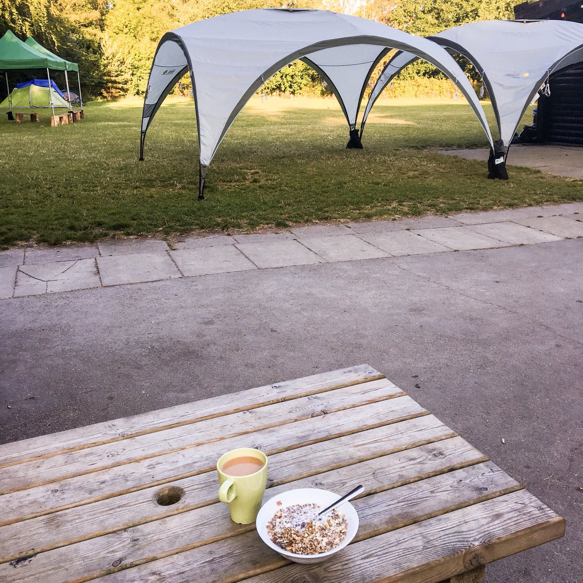Scoutsscarter's tweet photo. A great spot for Breakfast - a very calm @LCscoutcamp - looking forward to greeting our #SSU and #CommsChamp customers shortly https://t.co/7LAh9ngeRz
