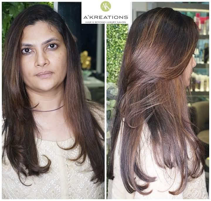 layered hair layered hair