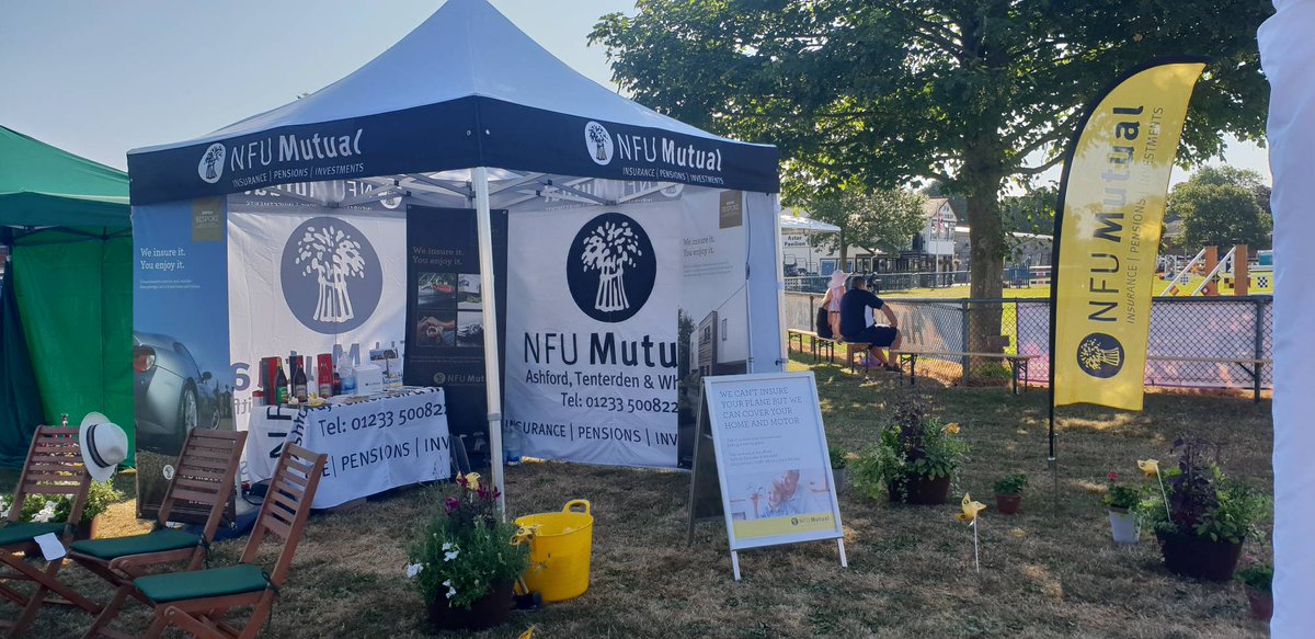 We are open once more on stand #392 at the @kentcountyshow Come and talk to us about your Insurance, pension or investments, enter our #FreePrizeDraw or just say hello.