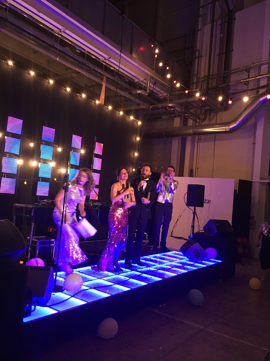 sjwatkinson's tweet photo. Fabulous awards ceremony @befestival last brought to you by the excellent @UncannyTheatre with the Audience award going to the West Midlands’ very own @podonnell2 Ai ai ai! #BEFEST18 https://t.co/NQ0ORTanWs