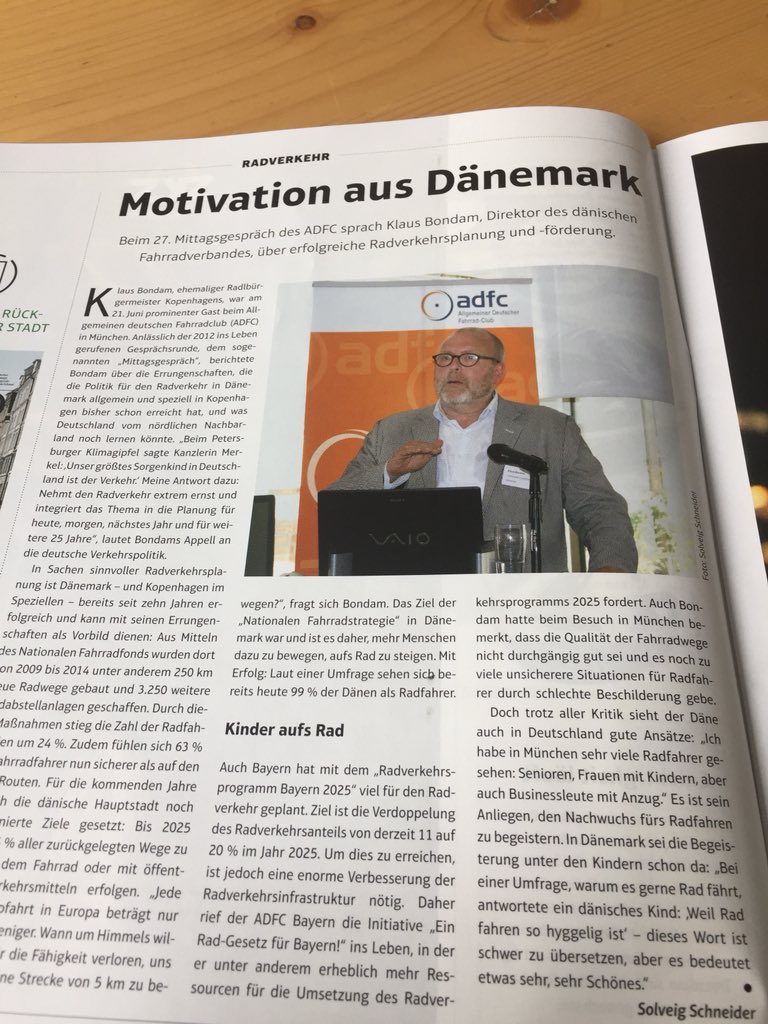 BurkhardStork's tweet photo. Today #sazbike extra for @EUROBIKE_SHOW starts with our friend @KlausBondam speech for #adfcbayern https://t.co/PohSxDAMyS